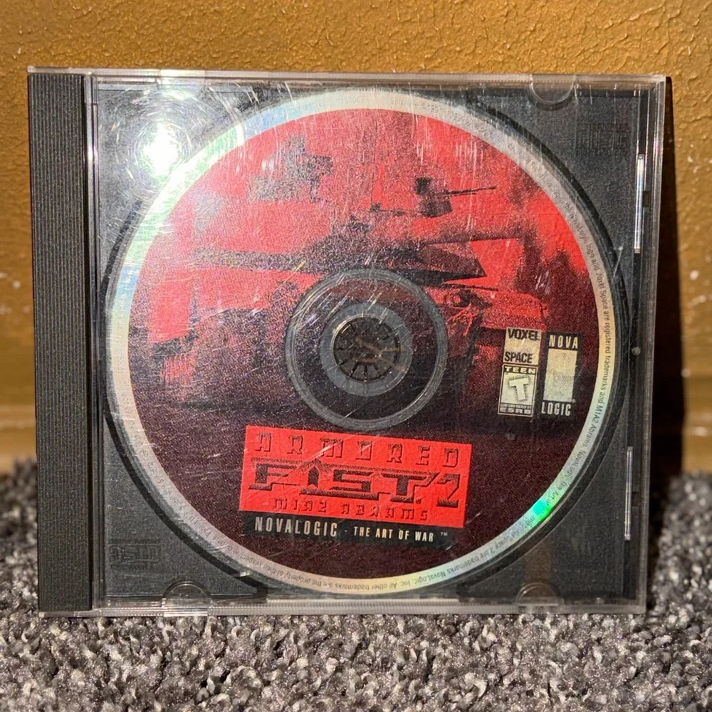 Armored Fist 2 M1A2 Abrams Novalogic The Art Of War PC Video Game Rated T For TN